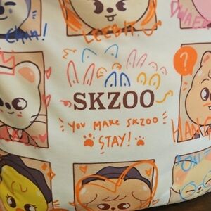 SKZOO Cartoon Print Tote Bag